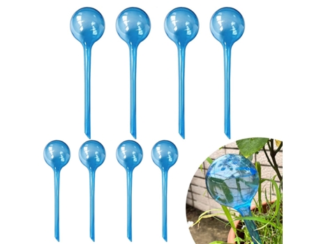 8 Peças Esferas De Rega Automática Auto Regagem Para Plantas Sistema De Rega Pvc Claro Para Interior E Exterior Fninijede