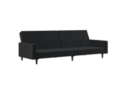 Sofa Bed, Sofa Beds Vidaxl Preto Veludo (n/a)