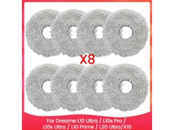 Panos de Limpeza para Aspiradores Pó L10 Ultra/ L10s Pro L10s Prime L20 X10 BRILVIBERA