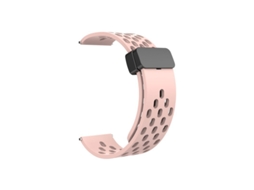Pulseira Magnética De Silicone Gt6 Com Furos, Compatível Com Huawei Gt5, Samsung Watch6, Xiaomi S4, Mi Band 9pro, Redmi