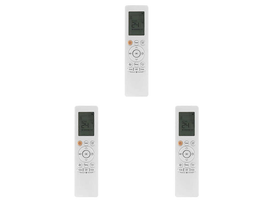 Controles Remotos Infravermelhos Rg10b Para Ar Condicionado Midea Inglês Rg10b/bgefu1