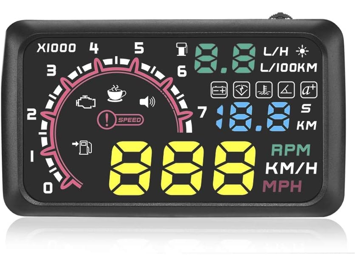Visor Head up Display de 5 Polegadas para Carro SFUSHOS (hud)