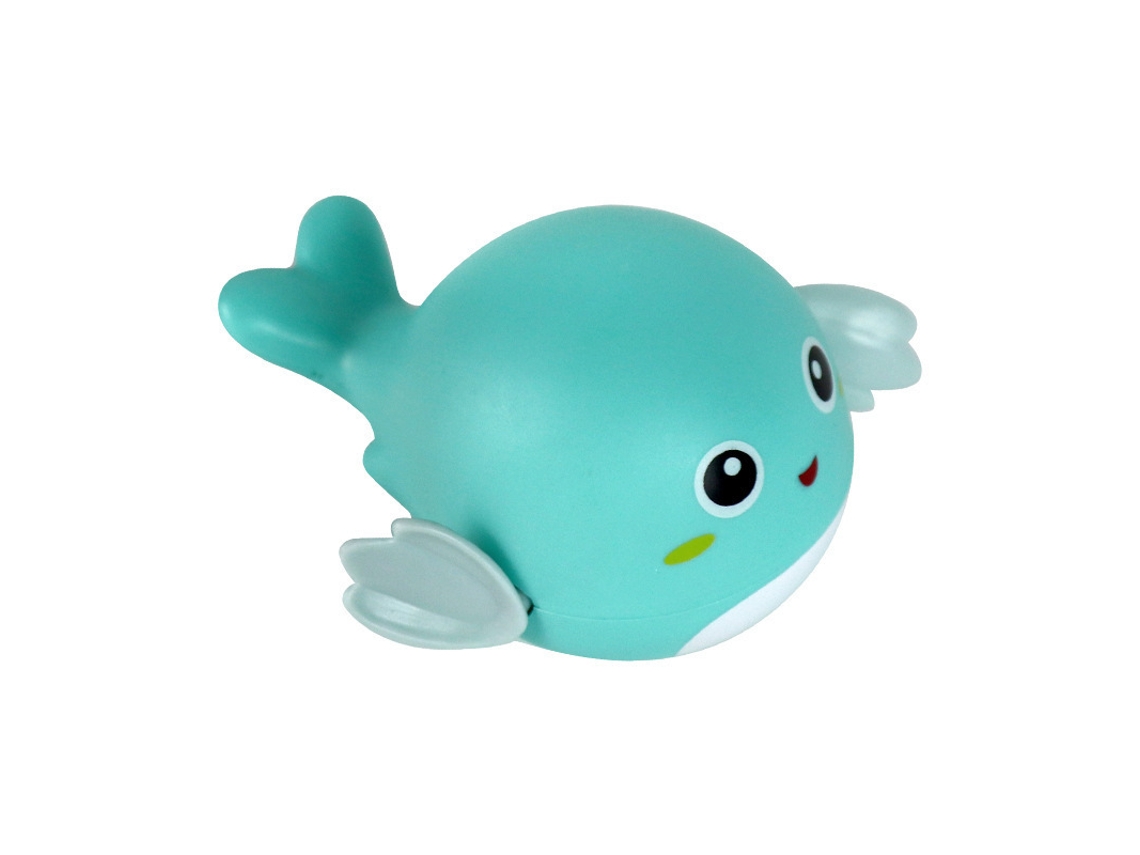 Brinquedo De Banho Para Bebé, Golfinho Azul Claro Para Brincar Na Água, Com Mecanismo De Mola (dar Corda)