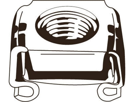 Porca de Rebitar Gaiola CHEMITOOL LV 199 M8 S 1,8-3,2 F12 Zincado Branco