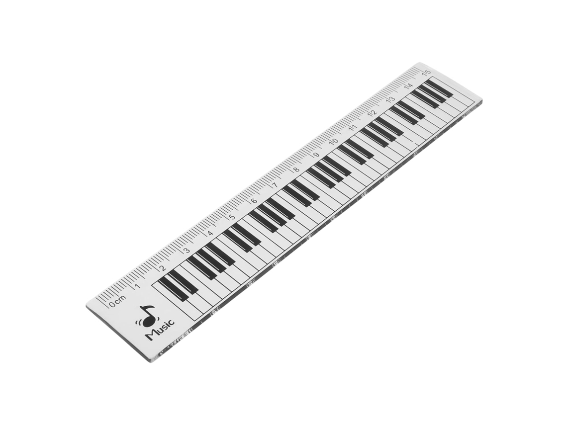 Ferramenta De Medição Para Layout De Teclado De Piano, Régua