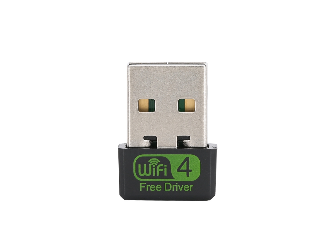 Adaptador De Placa De Rede Sem Fio 20dbm 150m 2.4g Usb2.0 Sem Driver