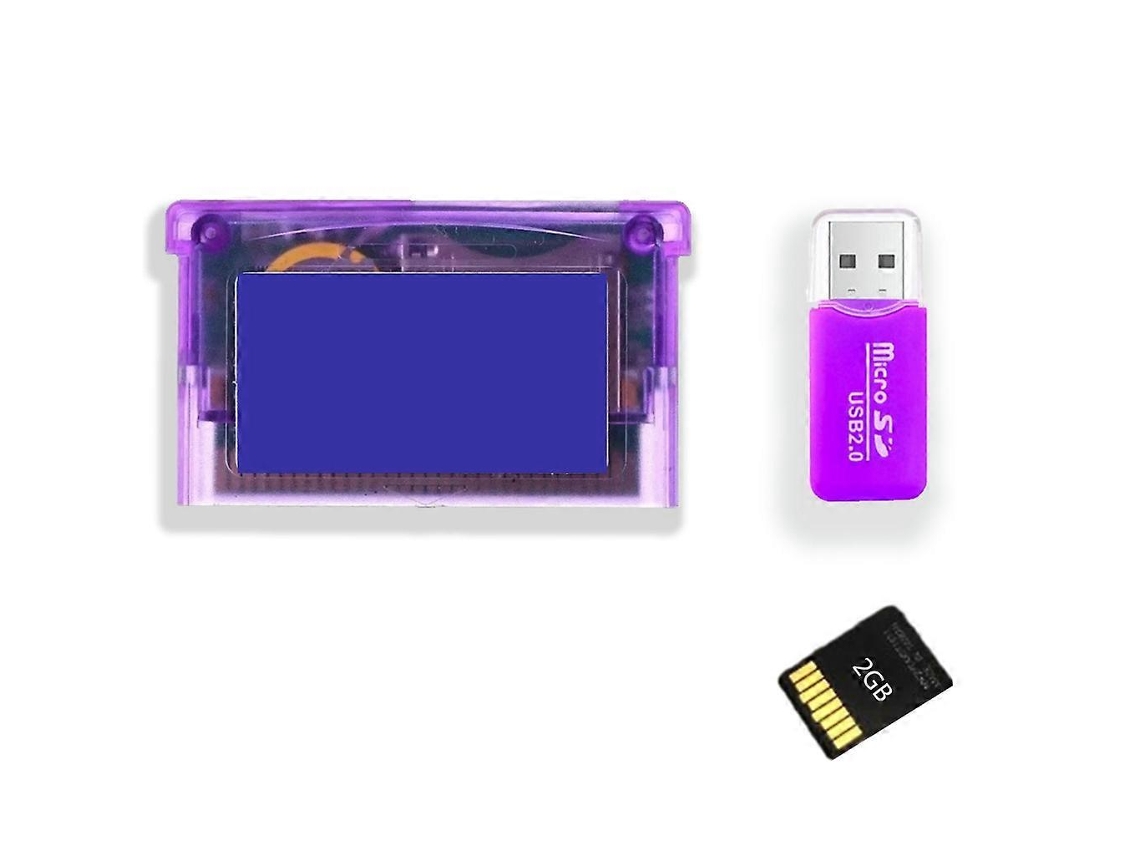 Adaptador De Cartão Sd Flash Para Cartucho De Jogo Super Card De 2 Gb Com Unidade Flash Usb Ly Ebike
