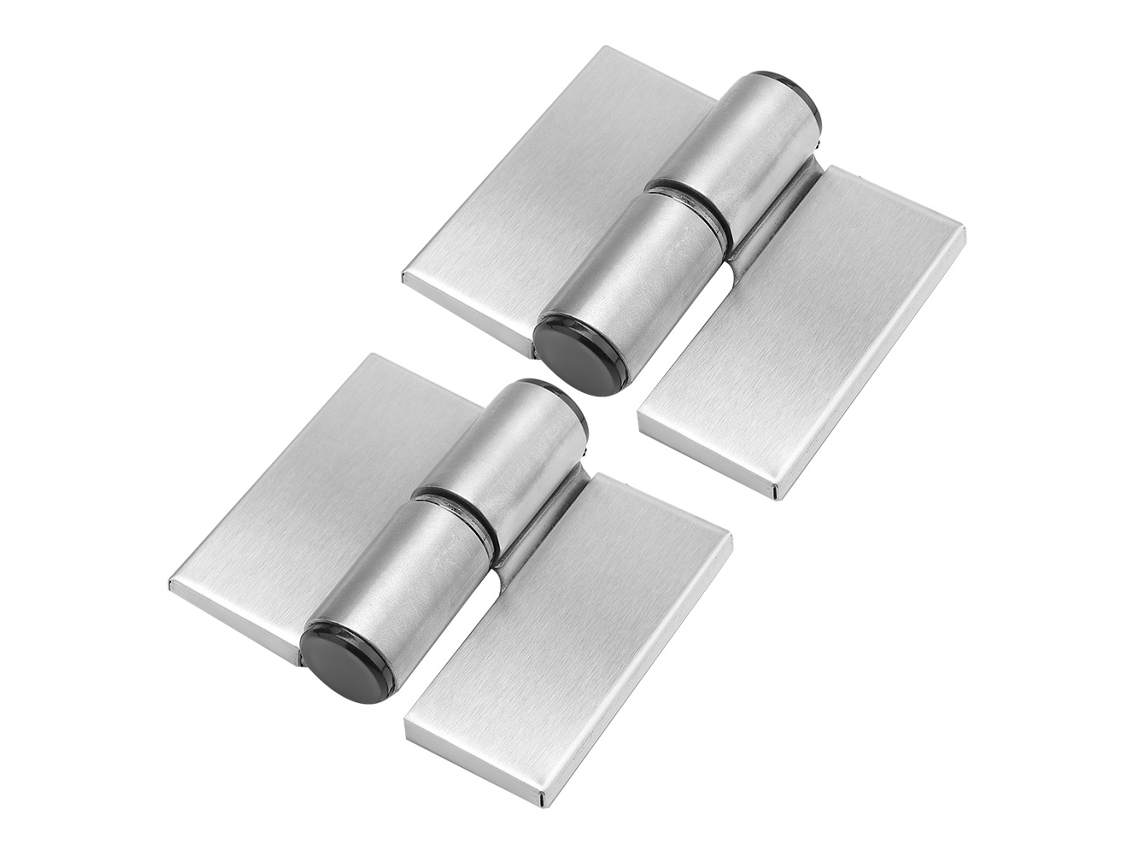 Dobradiça Para Banheiro Público Laxiscreed My-303 Com Núcleo De Aço Espessado 304, 2 Peças