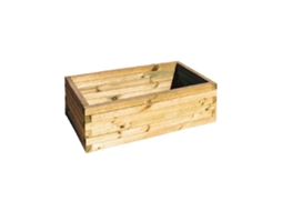 Faura - Faura - Macetero De Madera Rectangular Chico | Chico ()