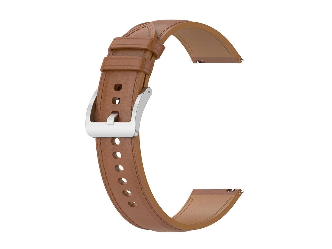 Pulseira Universal De Couro De 20 Mm Para Relógio