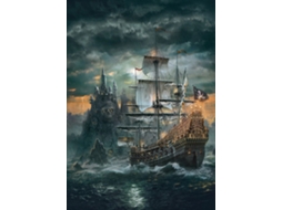 Quebra-cabeças De 1000 Peças Para Adultos, Adolescentes, Piratas, Veleiros, Jogos Divertidos, Brinquedos Educativos (preto)