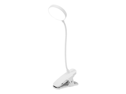 Luminária De Mesa Com Clipe Multifuncional, Braço Flexível, Recarregável Ou Ligado À Tomada Para Quarto E Estudantes