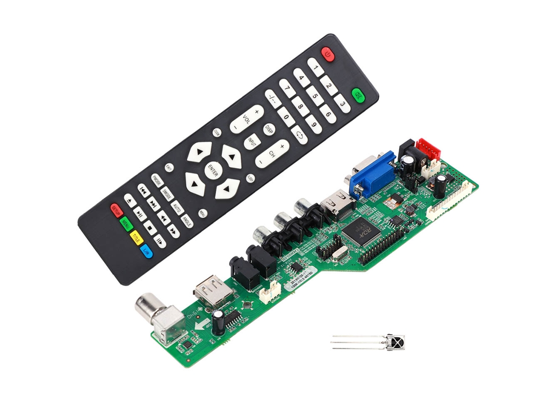 Controlador de Driver de Monitoramento Áudio com Lcd