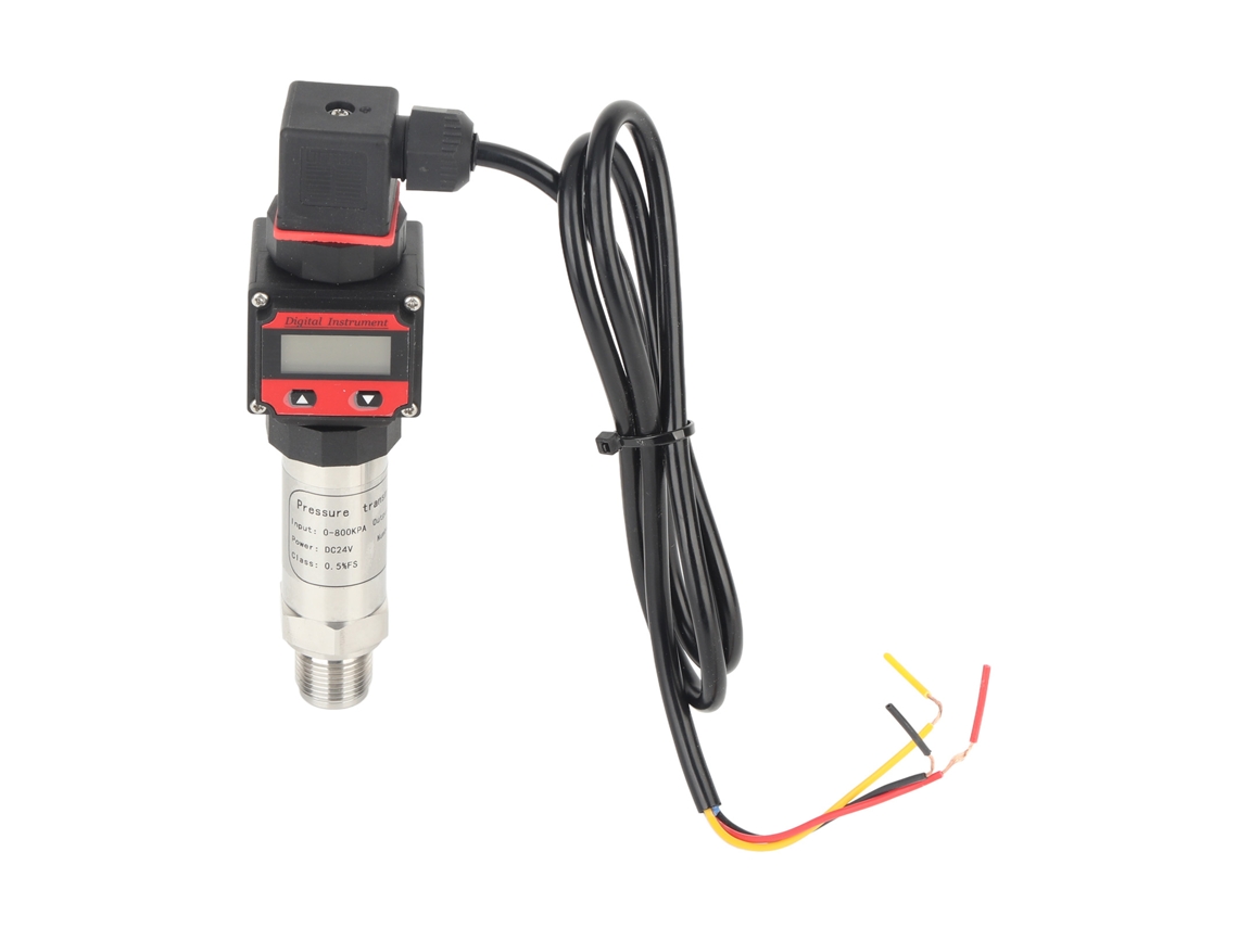 Sensor De Pressão Com Display Lcd 0-800kpa 24v