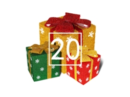 Laxiscreed Caixa De Ouro Para Diy Natal, Decoração Festiva E Embalagem De Presentes 20x20cm