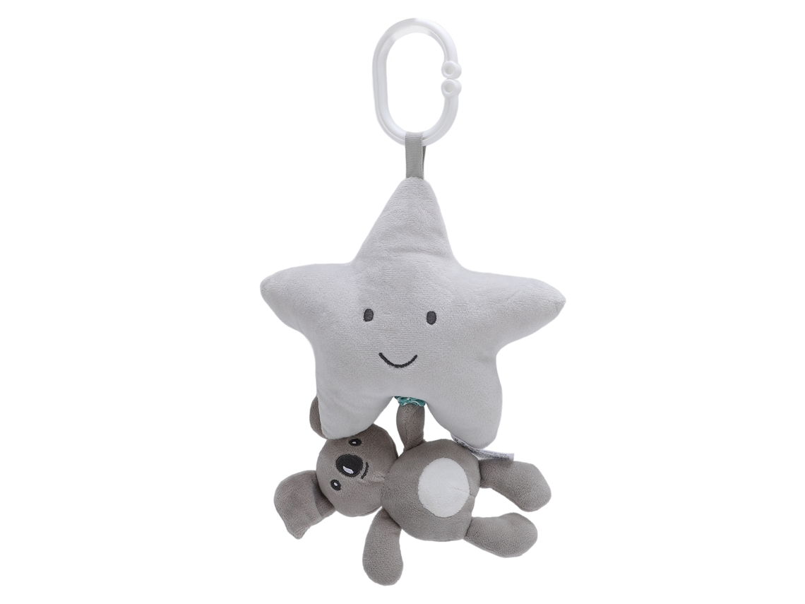 Mali brinquedo Pendurado Sino Bebê Pelúcia Animal com Caixa de Música para Carrinho de Beber e Assento de Carro