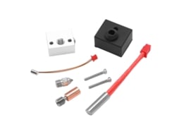 Kit De Bloco Aquecedor De Alumínio Para Impressora 3d, Garganta Bimetálica De Alta Temperatura 24v 40w Para Ender3 S1