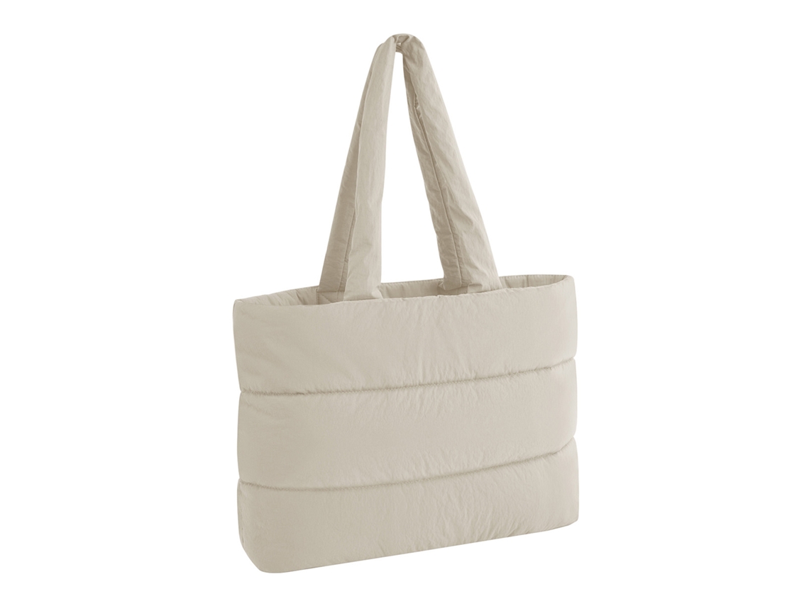 Bolsa Tote Acolchoada Bagbase Tamanho Único Pedra Natural AQUAFORGE