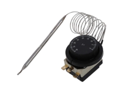 Termostato Capilar Com Interruptor De Controle Temperatura 1nc 1no Ac 250v/380v 16a 0, 40° C