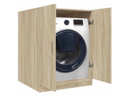 Vidaxl Armário P/ Máquina Lavar Roupa 70,5x71,5x91,5cm Carvalho Sonoma