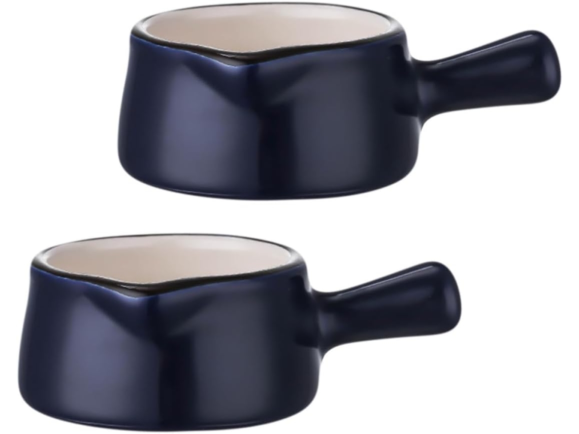 Conjunto De 2 Pequenos Pratos Para Molho/tempero