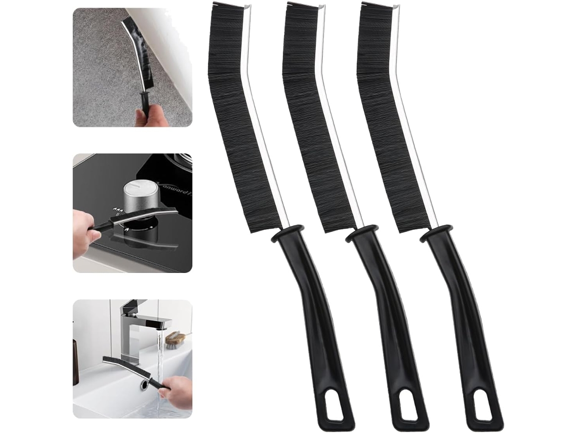 Pacote de 3 Escovas de Limpeza Profunda Multifuncionais ZYBLSSBB