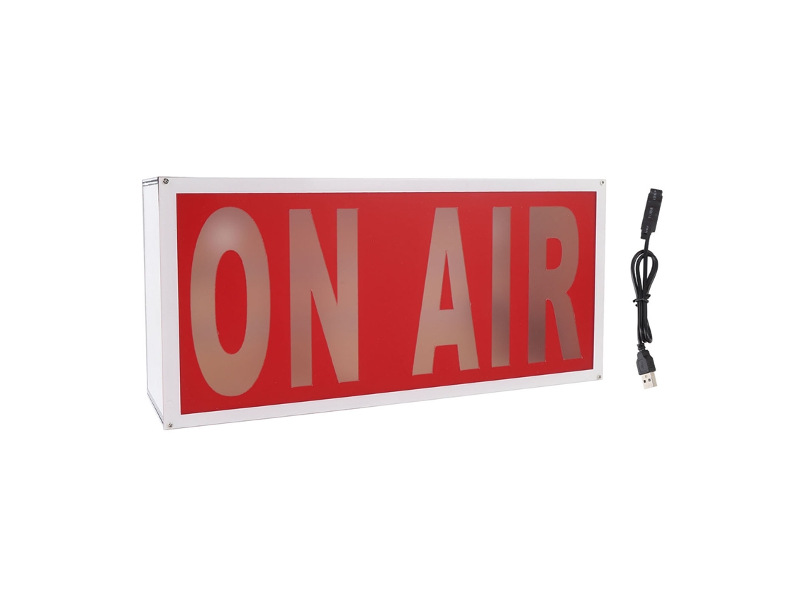 Aetheria sinal Led On Air com Controle Remoto 12 Cores Usb Parede Estúdio Gravacao Luz Neon