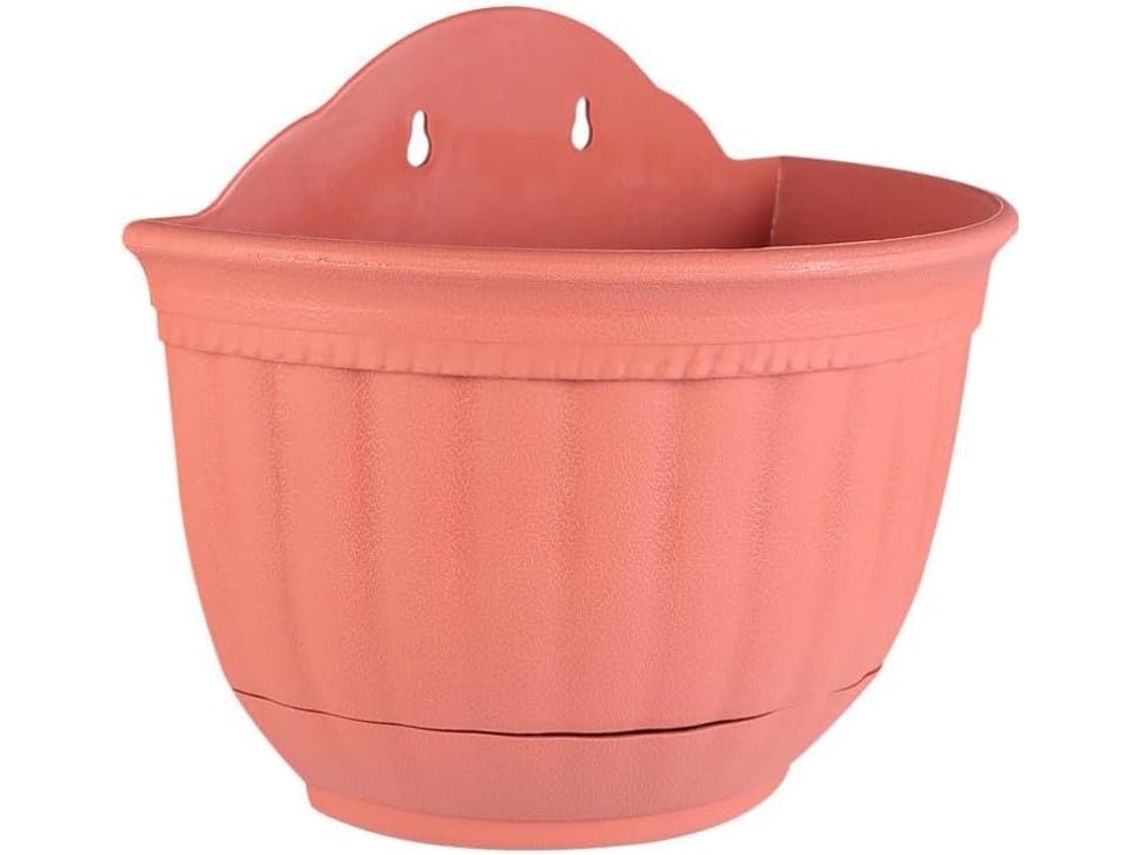 Vaso de Parede em Plástico com Design em Imitação Couro GOKOCO