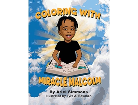 Livro Miracle Malcolm Coloring Book de Ariel Simmons (Inglês)