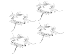 Conjunto De 4 Suportes Para Bolas De Cristal, Expositores Para Bolas De Cristal Esféricas. Conjunto De 4 Suportes Para Bolas De Cristal Gokoco