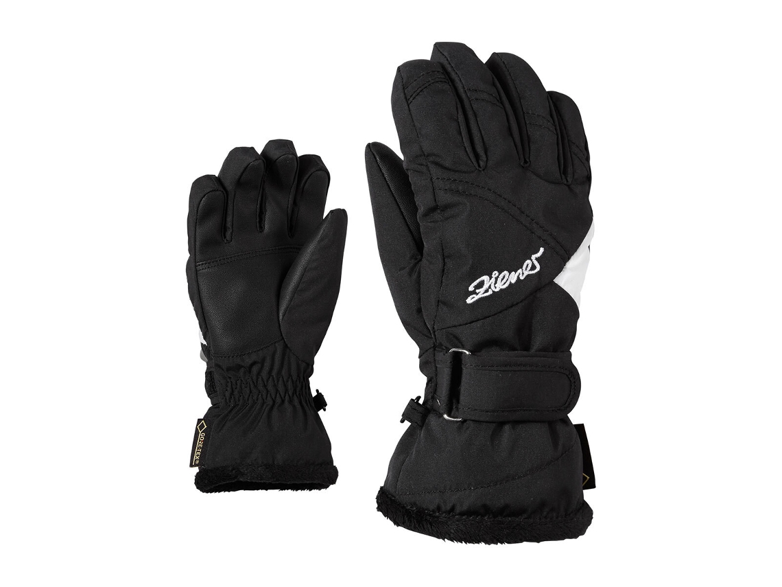 Luvas para Menina de Ski ZIENER (10 Anos - Multicor)