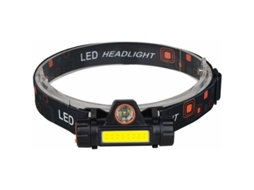 Farol Recarregável de Led Mini Farol de 4000Lm com Farol Recarregável Usb 2 Modos Lanterna de Acampamento Lâmpada de Cabeça Tocha