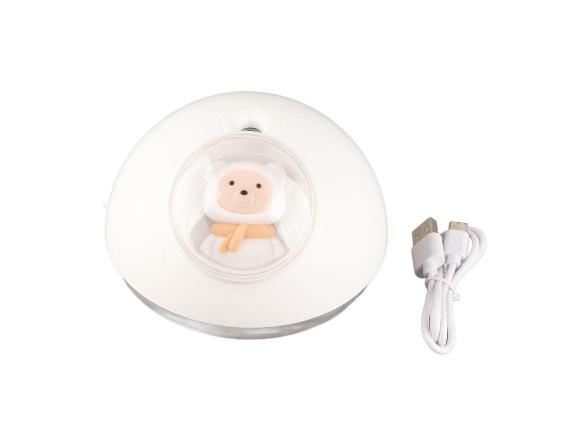 Laxiscreed Umidificador Com Luz Ambiente E Usb, Perfeito Para Casa E Escritório
