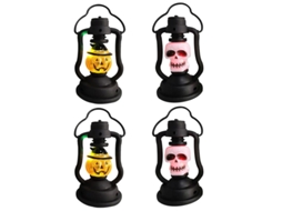 4 Unidades de Lâmpada de Halloween para Decorações de Halloween ALLINLESS