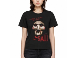 Rockinstone Saw Movie I Want To Play Black Adult T-shirt Size:s