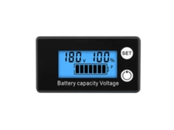 Monitor Lcd Digital Para Baterías Com Medidor De Voltaje E Capacidad Dc8v‑100v
