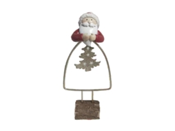 Adorno Natalício DKD Home Decor Resina (9 x 4,5 x 19,5 cm) (6 Unidades)