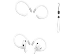 Ganchos De Silicone Para Orelha Compatíveis Com Samsung Galaxy Buds 4-buds 4pro, Com Cordão, Acessórios Para Fones De