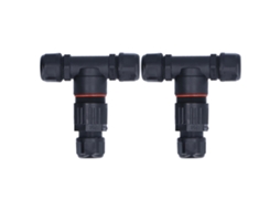 Laxiscreed Conector De Carga Tri-vias À Prova De Água Para Iluminação Exterior