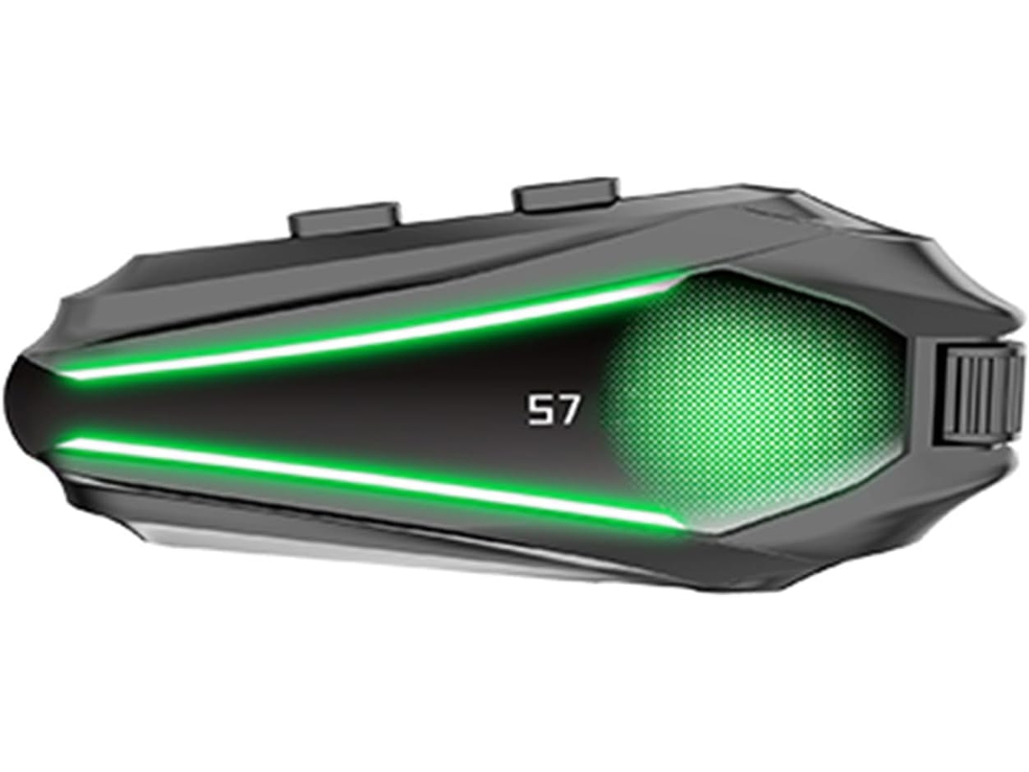 Oreillette Bluetooth Para Moto, Conectividade Double Appareil, Son Surround 3d, Bateria 1000 Mah, 30 Horas De