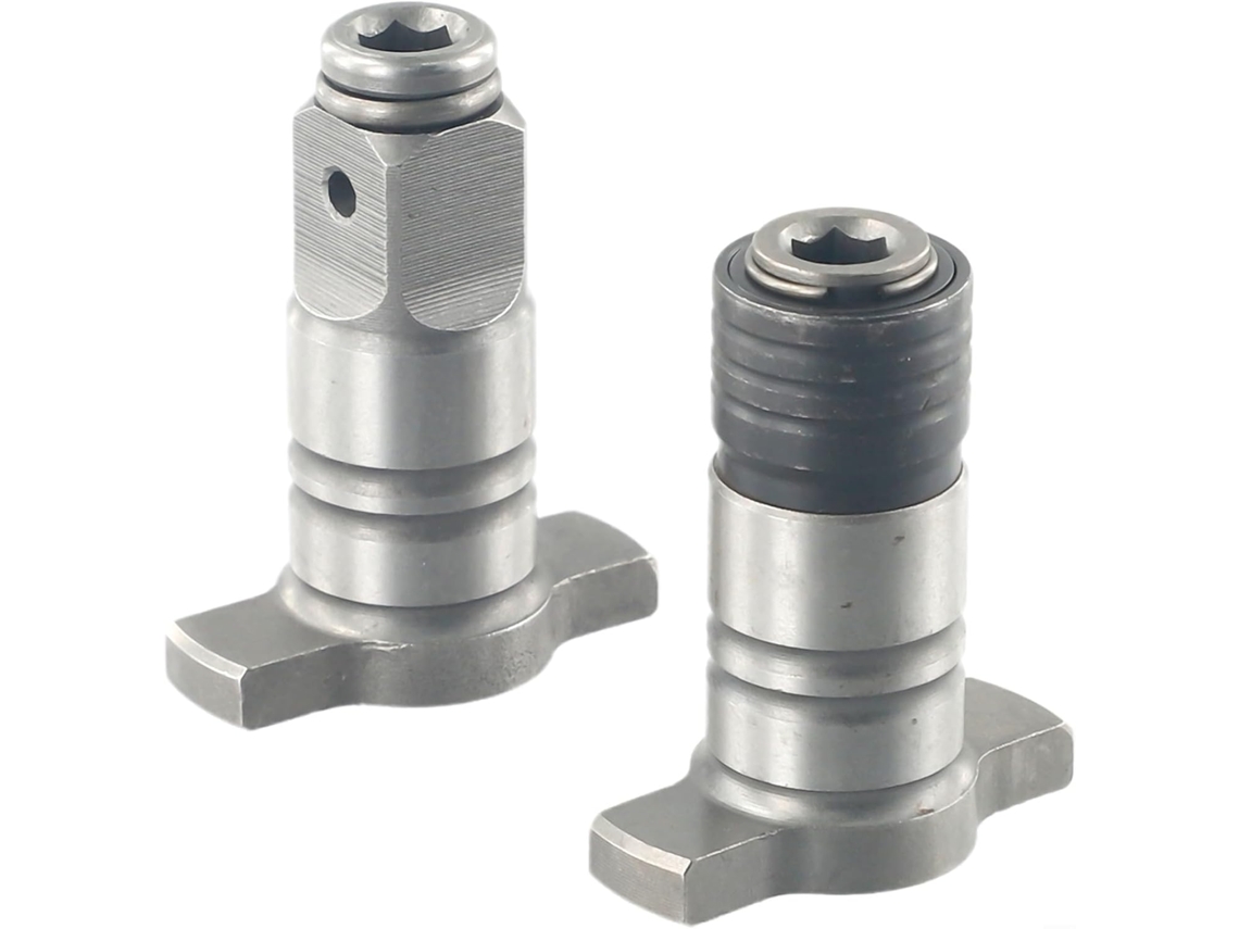 De Metal Com Haste 1/4" Para Sem Fio E Chave Eixo Dupla Função