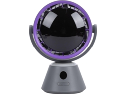 Ventilador De Circulação Ar, 5 Velocidades, Inclinação 90°, Com Luz