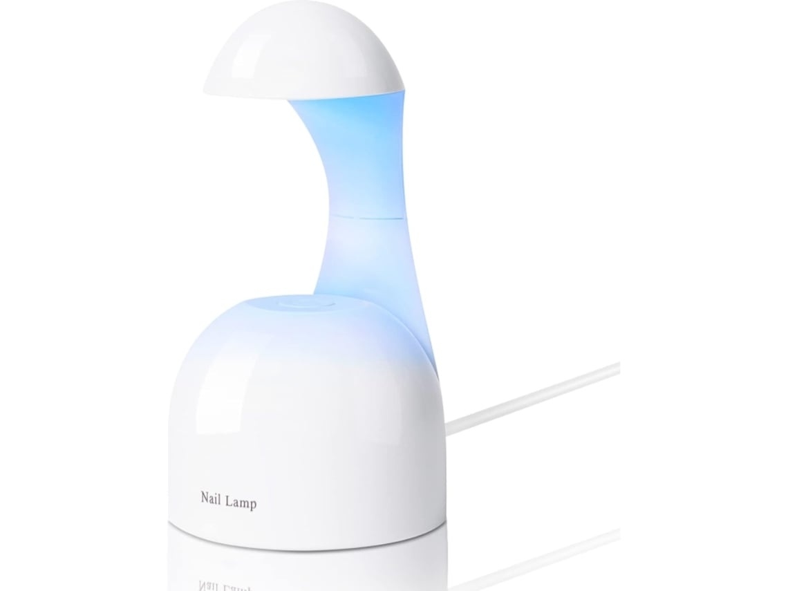 Lurelia Mini Lâmpada Uv Led Para Unhas 8w Usb Branco