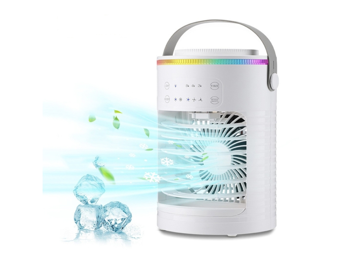 Ventilador de mesa com umidificação, luz RGB e temporizador XIAOMOYU