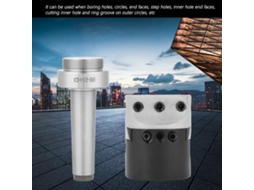 Laxiscreed Conjunto De Colar M12 Para Cnc E Torneamento Com Adaptador Para Fresadora