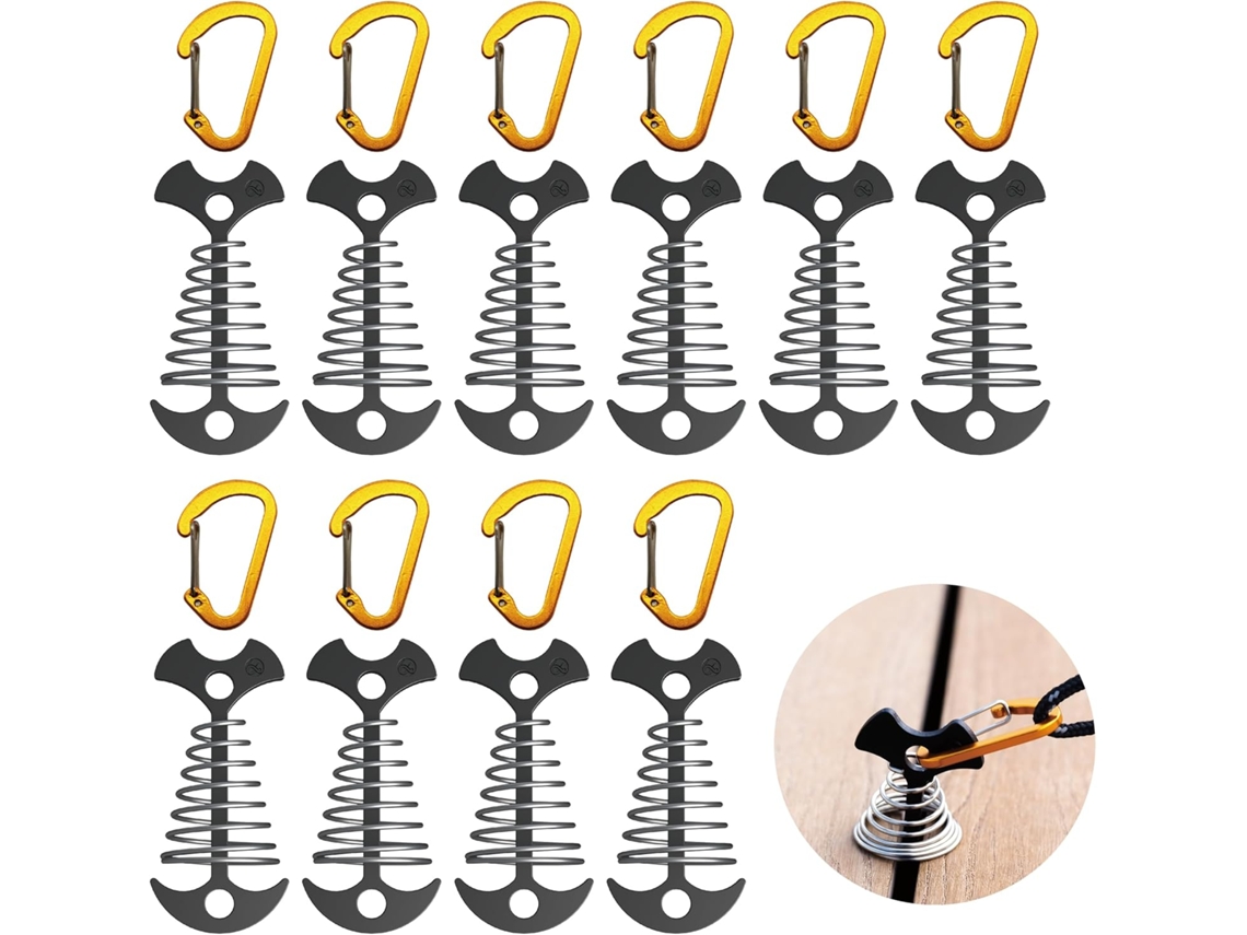 Âncora para pneu com mosquetão AQUAFORGE