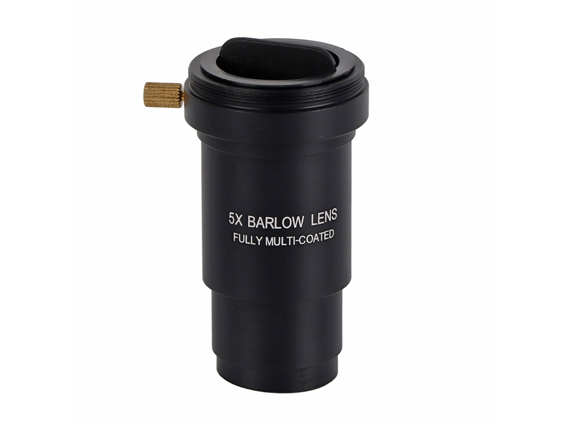 Lente Barlow 5x de 1, 25'' com Revestimento Múltiplo e Rosca M42 para Oculares de Telescópio 31, 7 Mm BRILVIBERA