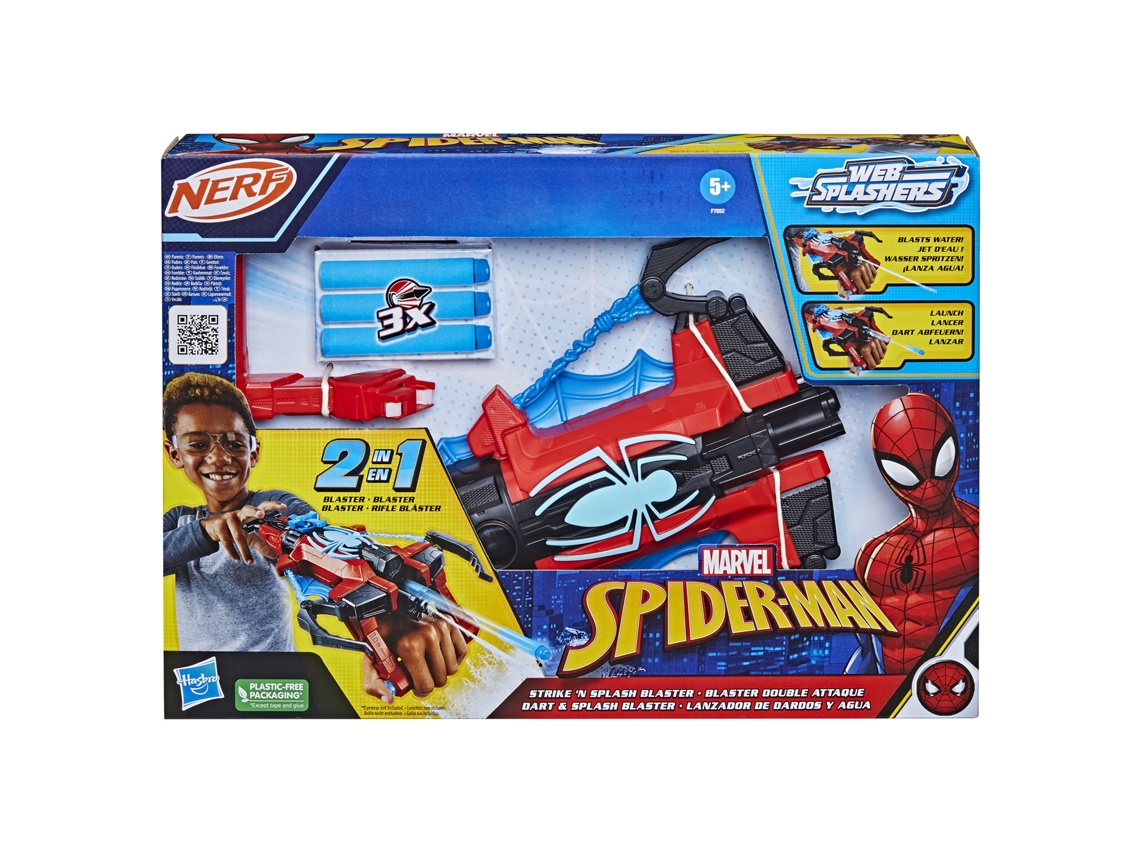 Lançador SPIDER-MAN Marvel Spider Strike 'N Splash (Idade Mínima: 5 anos)