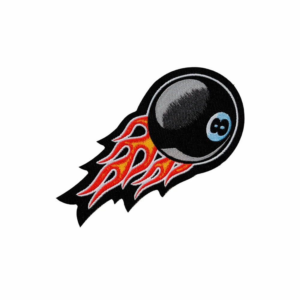Bola de adesivo para patch de 8 polegadas em Chamas para têxteis 4R QUATTROERRE.IT