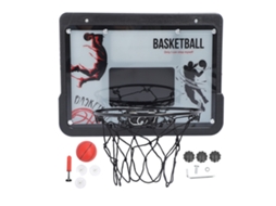 Jogo de Aro de Basquete Infantil, Plegável, com Ventosas, Portátil, Interior e Exterior | S/MARCA